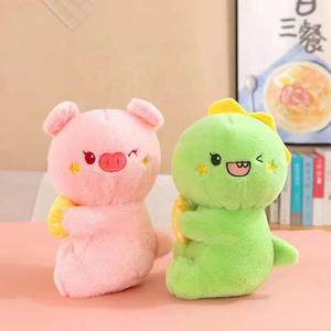 Jouets en peluche amusants et mignons en coton PP de 8 pouces, super doux, pour machine à griffes, couleur personnalisée, vente en gros Glory Star - Product Image 5