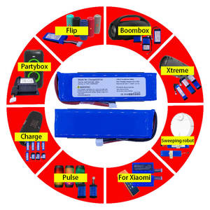 Batera Charge3 سماعة بلوتوث قوية 3.7 فولت 6000 مللي أمبير في الساعة بطارية بديلة بسعر GSP1029102A JML320SL بطارية - Product Image 1