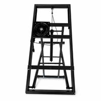 Mécanisme de table basse en fer robuste à levage pneumatique et pivotant à 360°, avec vérin à gaz hydraulique, pour table transformable de cuisine et salle de bain