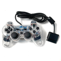 Control Remoto con Cable para PS2, con Vibración y Sensor de Movimiento