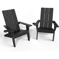Grossistes Chaise d'extérieur étanche en plastique chaises en bois styles pour le jardin chaises adirondack modernes