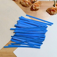 Alambre de Papel Kraft con Alambre de Hierro Interior Resistente, en Varios Tamaños, Embalaje Mixto, Venta al por Mayor de Fábrica, para Bolsas de Regalo, Dulces y Pan