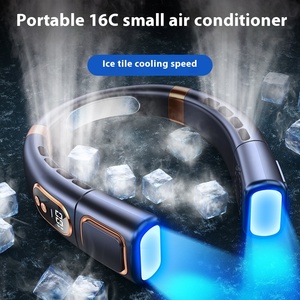 Ventilateur de cou portable rechargeable blanc pour climatisation, pour un confort optimal - Product Image 6