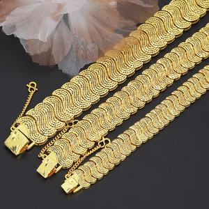 Jxx Fashion Jewelry Gold Bracelet Women's Jewelry 24k Gold Plated Brass Jewelry Women Chain - Product Image 1