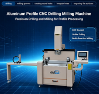 Máquina CNC de Perforación y Fresado para Ventanas y Puertas de Acero al Carbono Glasino con Motor de 3.5kW y 380V
