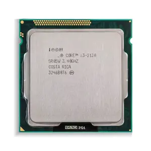 2024 사용 된 코어 CPU I3 2100 I3 2120 I3 2130 듀얼 코어 Lga1155 CPU