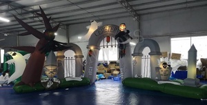 Halloween <span class=keywords><strong>Inflatable</strong></span> Nghĩa Trang/<span class=keywords><strong>Inflatable</strong></span> Nghĩa Trang Cổng Vòm/<span class=keywords><strong>Inflatable</strong></span> Halloween Nghĩa Trang Cổng Vòm - Product Image 3
