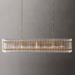 Mỹ hậu hiện đại sang trọng pha lê Đèn chùm mới phong cách Bắc Âu điều khiển từ xa E12 bóng đèn cho Nhà khách ăn phòng ngủ treo - Product Image 2