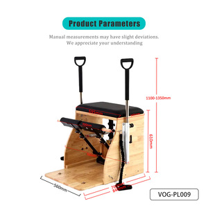 <span class=keywords><strong>Silla</strong></span> de Pilates de Roble, Equipo de Entrenamiento de Pilates para <span class=keywords><strong>Ejercicios</strong></span> de Fitness en Estudio y Práctica de <span class=keywords><strong>Yoga</strong></span> y Pilates en Casa - Product Image 6