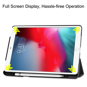 Custodia per <span class=keywords><strong>Tablet</strong></span> iPad 9/8/10.2 <span class=keywords><strong>2021</strong></span> con supporto per penna in TPU funzione sottile Design alla moda protezione anticaduta - Product Image 4