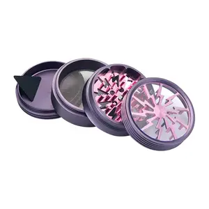 New Arrivals Custom Grinders Crusher Herbal Tobacco Metal Herb Grinders Smoking Accessories