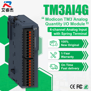 Nouveau module d'entrée/sortie PLC TM3AI4G 4AI original de la série TM3 utilisé pour les contrôleurs logiques programmables Modicon M221 M241 M251 - Product Image 1