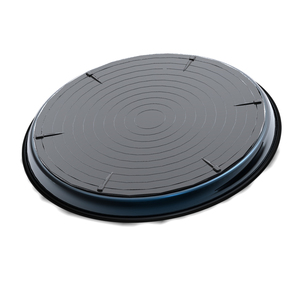 Moule à micro-ondes 12 pouces rond plat <span class=keywords><strong>de</strong></span> cuisson Pizza plateau <span class=keywords><strong>de</strong></span> service avec revêtement antiadhésif micro-ondes <span class=keywords><strong>plaque</strong></span> à pizza croustillante - Product Image 2