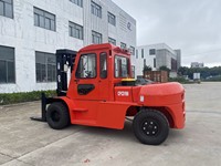 Chariot élévateur à palettes diesel 10T tout-terrain, garantie 3 ans, marque GP, fournisseur de qualité à Shanghai, prix avantageux