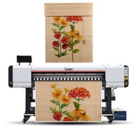Impresora digital UV de rollo a rollo Locor Factory de 1.8m (6 pies) con cabezales I3200-U para impresión de pancartas exteriores, pegatinas para coches y vinilo de malla.