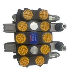 Válvula de Control de 1-7 Vías Operada por Joystick HANSEN |   Distribuidor Hidráulico para Cargadoras - Product Image 5
