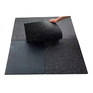 Losetas de Goma Entrelazadas <span class=keywords><strong>para</strong></span> Gimnasio, Rollos de <span class=keywords><strong>Piso</strong></span> de Goma, Tapete Deportivo de Goma - Product Image 1