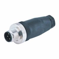 Connecteur d'alimentation électrique étanche SP13 IP68 4P plaqué or, prise de panneau, aviation, 12V 13/5A, rond