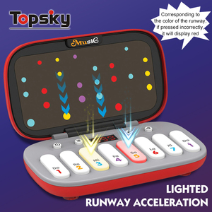 Console de <span class=keywords><strong>jeu</strong></span> de rythme Fidget portable pour enfants Jouets de musique électronique Défi Vitesse Entraînement Rythme Machine de <span class=keywords><strong>jeu</strong></span> Jouets en plastique - Product Image 3