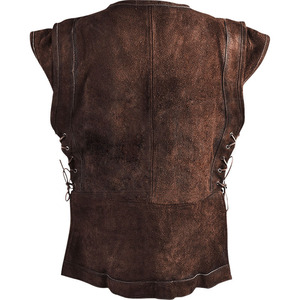 Ecoparty Chaleco Medieval Vikingo para Hombre, <span class=keywords><strong>Disfraz</strong></span> de Arquero, Armadura de Pecho, Traje de Gamuza, Abrigo de Halloween - Product Image 2