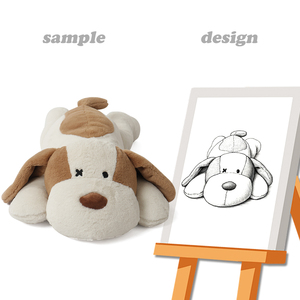 Schattige Groothandel Zacht Custom Zwaartekracht <span class=keywords><strong>Puppy</strong></span> Speelgoed Kleuterschool Afstuderen Cadeau Angst Autisme Speelgoed - Product Image 1