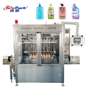 Máquina de Llenado Automática de Loción Cosmética y Jabón Líquido con Servomotor, Directo de Fábrica, para Acondicionador de Cabello, Gel de Ducha, Jabón Líquido - Product Image 1