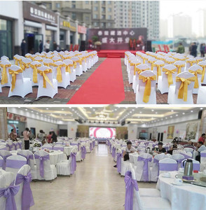 Élégant Satin <span class=keywords><strong>Chaise</strong></span> Ceinture Bande De <span class=keywords><strong>Mariage</strong></span> <span class=keywords><strong>Chaise</strong></span> Dos Ceintures Sangle Cravate Ruban Noeud Noeud Pour Banquet Fête De Noël Événement Décoration - Product Image 3