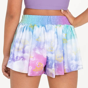 <span class=keywords><strong>AMW</strong></span> Quick Dry Running Tennis Tanzen Athletic Custom 2 in 1 Flowy Laufs horts für Kid Girls - Product Image 6