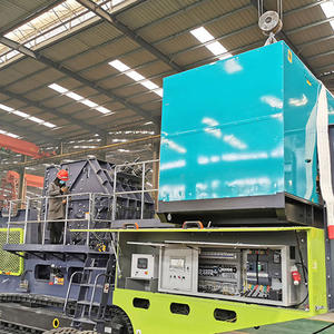 Concasseur à percussion mobile 100T pour pierre artificielle, équipement sur chenilles pour usine de traitement des déchets de construction et de béton - Product Image 6
