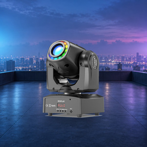 ไฟ LED เคลื่อนที่ได้ 50W สีขาว RGB พร้อมไฟเสริม 15 องศา ลำแสง DMX512 สำหรับงานเวที - Product Image 3