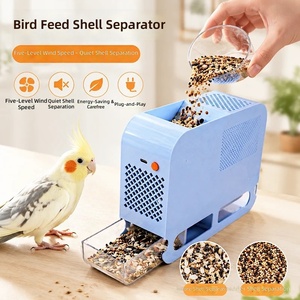 Separatore di Gusci di Semi per Pappagalli, Soffiatore a 5 Velocità a Basso Rumore con Doppia Camera, Grande Capacità, Leggero ed Ecologico per Uccelli - Product Image 1