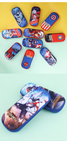 Trousse à crayons transfrontalière grande capacité motif dessin animé pour enfants d'école primaire, boîte à papeterie créative 3D pour garçons et filles, imprimée en EVA
