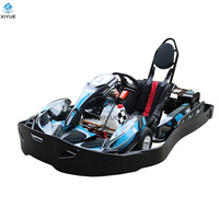 Go Karts de Lujo con Asiento Individual, Motor de Gasolina de 4 Tiempos, 200cc 270cc, para Entretenimiento en Parques Infantiles y Juegos de Karting en la Nieve, en Venta