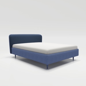 Baihai Nữ Hoàng Kích Thước Giường Lưu Trữ Da Cơ Sở Hiện Đại Vua Kích Thước Giường Lưu Trữ Với Đèn Led - Product Image 1