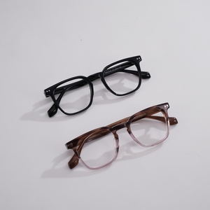 Gafas Ópticas Cuadradas de Acetato Ombre, Novedad 2026, Fabricante de Logotipos Personalizados, Venta al por Mayor de Gafas Graduadas - Product Image 1