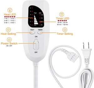 Cobertor Controlador Inovador de Alto Desempenho com Função de Fisioterapia Elétrica - Product Image 5