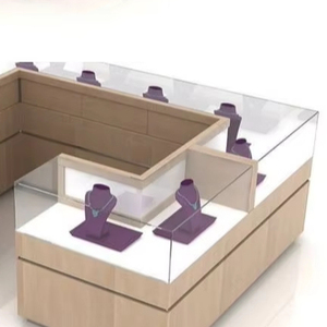 M2 hiển thị UK màu hồng trung tâm mua sắm đồng hồ hiển thị Showcase tùy chỉnh tủ kính đồ trang sức <span class=keywords><strong>kiosk</strong></span> để bán - Product Image 4