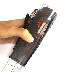 PU Túi Da Trường Hợp Đối Với <span class=keywords><strong>Motorola</strong></span> GP338 GP360 GP380 <span class=keywords><strong>HT1250</strong></span> Hai Cách Phát Thanh Bao Da Cứng Bảo Vệ Tay Áo - Product Image 6