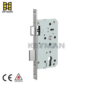 Serrure de porte à barre poussoir commerciale à haute sécurité, résistante au feu, mécanique, avec serrure à mortaise, serrure de porte d'urgence <span class=keywords><strong>KEYMAN</strong></span> - Product Image 6