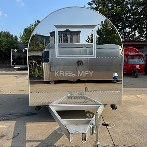 Conception de stand 2025, camion de cuisine mobile, hot-dog, barbecue, remorques alimentaires - Product Image 1