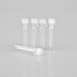 Mini Botella de Vidrio Transparente con Gotero de 1/2/3 ml para Aceites Esenciales, Perfume Portátil, Vial de Vidrio Vacío - Product Image 3