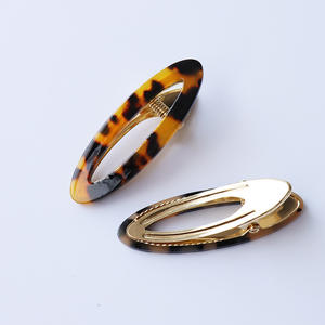 사용자 정의 헤어 클립 다채로운 노 벤드 헤어 클립 여자 Duckbill 헤어 클립 바레트 - Product Image 4