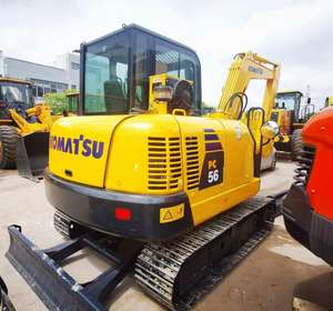 Escavatore cingolato mini <span class=keywords><strong>Komatsu</strong></span> PC56 usato da 5 tonnellate, molto richiesto, per uso agricolo - Product Image 1