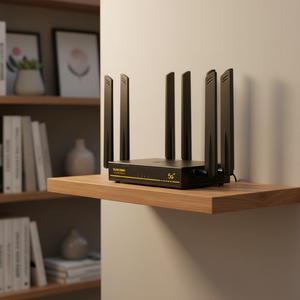 เราเตอร์ WiFi 5G O8ใหม่ Cat19 WiFi6ตาข่ายเสาอากาศภายนอกแบบดูอัลแบนด์เปลี่ยน IMEI lockband 5G เราเตอร์พร้อมช่องใส่ซิมการ์ด - Product Image 1