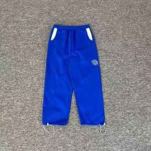 Pantalon de jogging en velours Mertra, broderie lettres hip-hop streetwear, coupe ample et décontractée, polyvalent pour hommes et femmes - Product Image 4