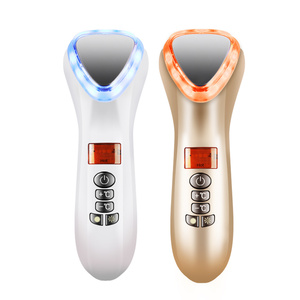 Masseur facial chaud et froid, <span class=keywords><strong>appareil</strong></span> de soin de la peau, instrument de beauté à vibration sonique, nettoyage en profondeur des pores, absorption des nutriments - Product Image 1