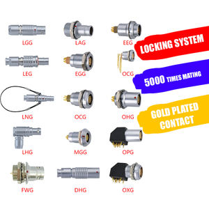Oem/Odm Push Pull Connector B Serie Fgg Connector <span class=keywords><strong>2</strong></span>/3/4/5/6/7/9/10 Multi-Pin Draad Compatibel Metalen Push Pull Connector - Product Image 6