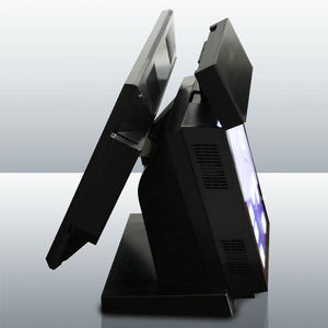 <span class=keywords><strong>Sharp</strong></span> Cash Register with 15" Resistive Touch Screen Dual Display POS System Terminal for Restaurant Retail - Product Image 3