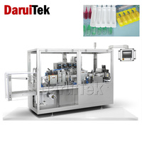 Machine de remplissage et de scellage de liquide oral d'ampoule en plastique automatique de 5 têtes GGS-240(P5-A)
