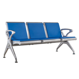Starlight Airport Waiting Chairs 3 Seater Row With Armrests For Hospitals <b>Train</b> Stations Banks <b>Outdoor</b> Use - Product Image 3